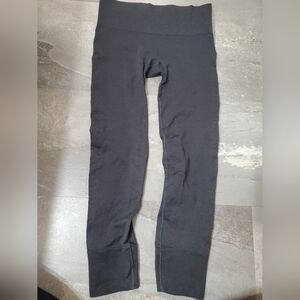 Lululemon Ebb To Street Pant. Dark Grey. 24" Inseam. Size 6.